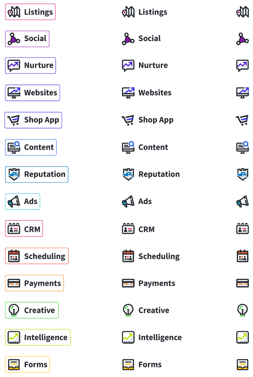 Marketing 360® App Icons