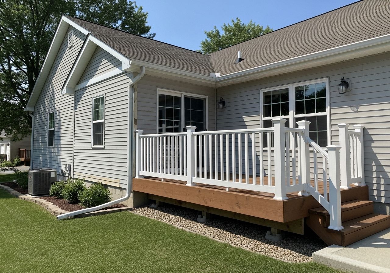 Exterior home handyman services.