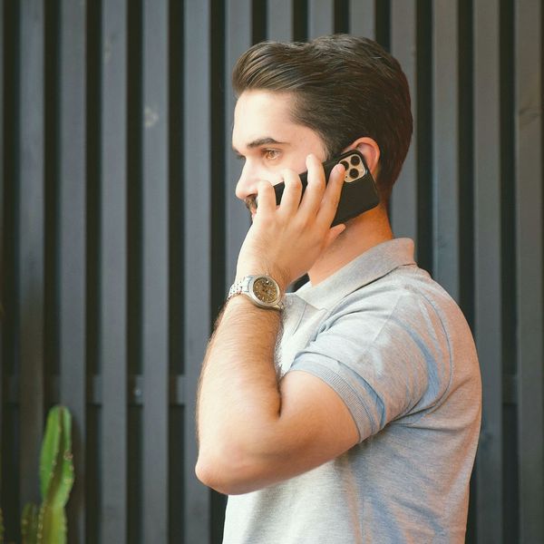 businessman on the phone