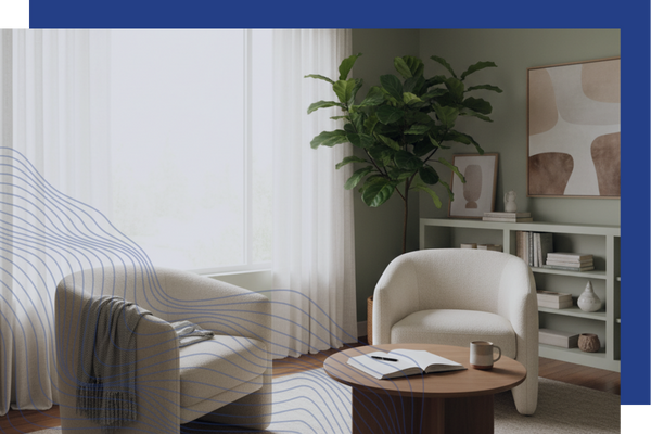 Empty therapy office