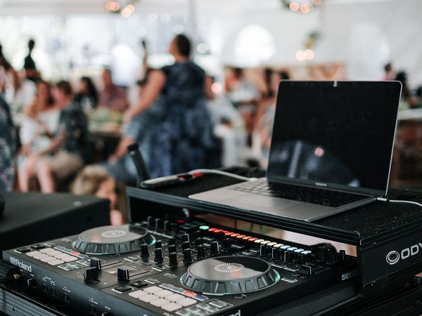 Wedding DJ Music Stand