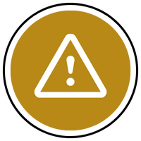 warning sign icon
