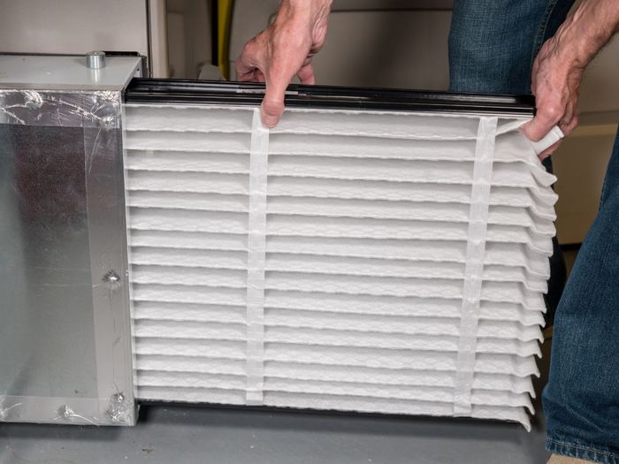Image of a clean air filter.