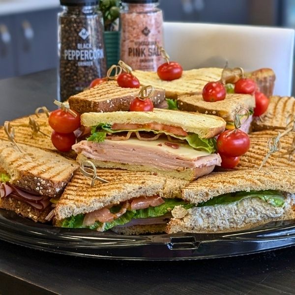Catering sandwiches platter