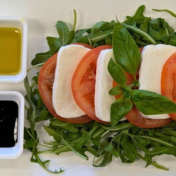 Salad made by a private chef