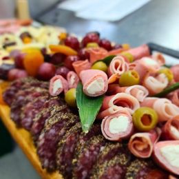 Event catering charcuterie spread