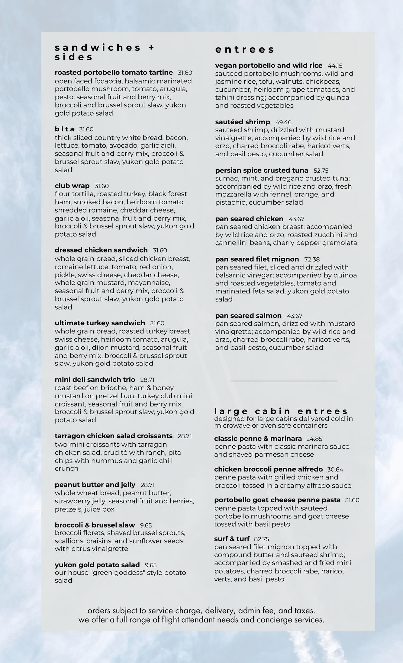 Cockpit Inflight Airplane Menu page 2