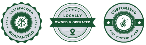 Satisfaction guaranteed, locally owned and operated, Customized pest control plans
