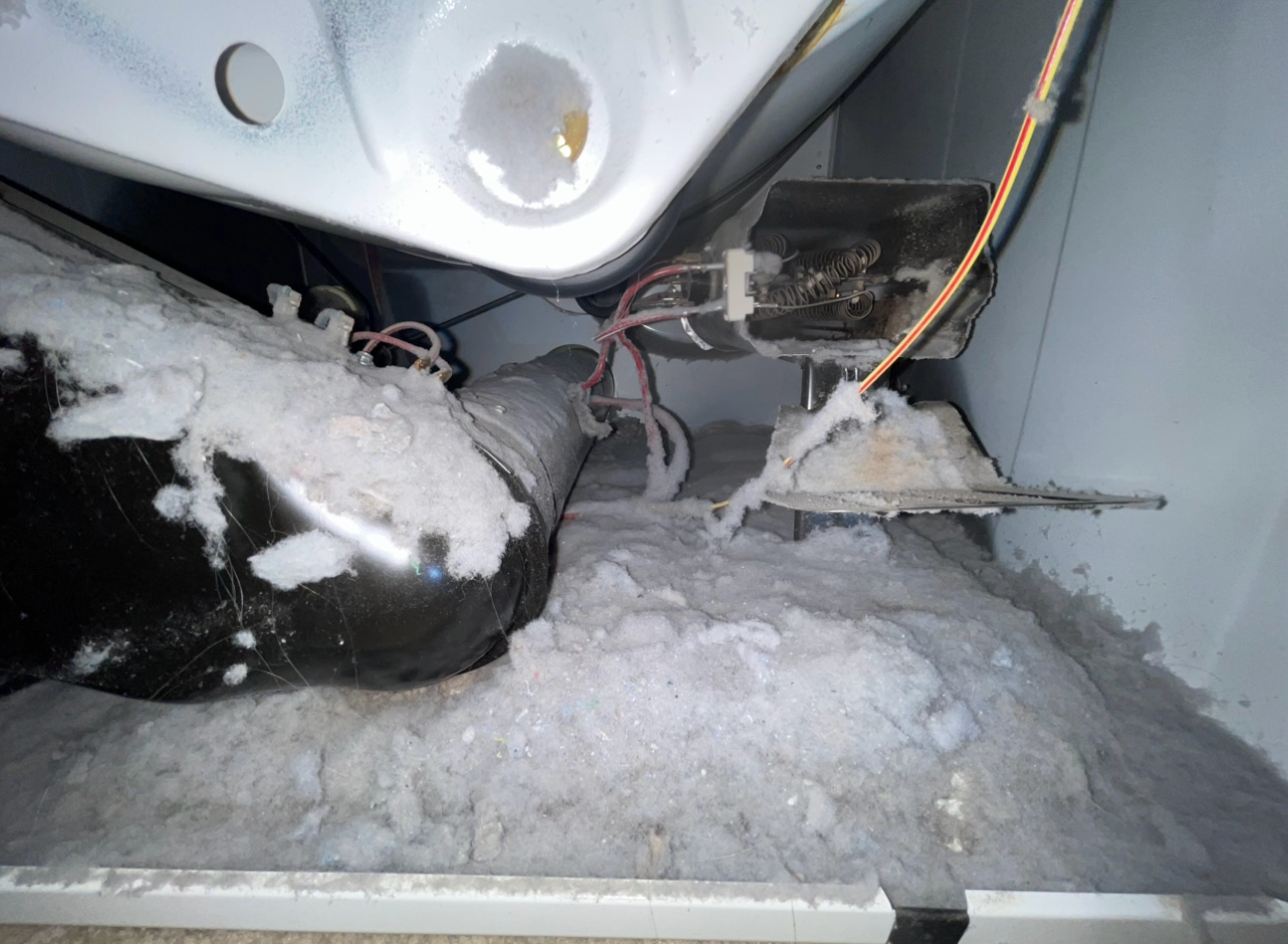 Interior Of The Dryer Cleaning in Cumming, ga - Four Seasons Vent Cleaning Services  2.png