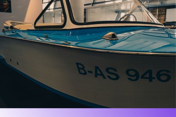 Exterior of boat