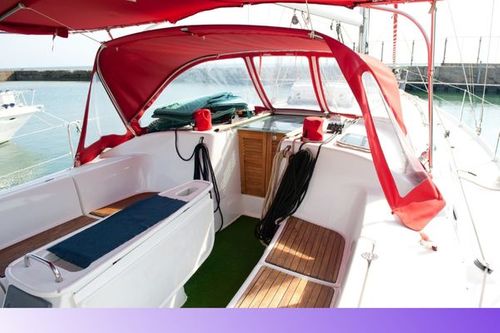 clean boat interior