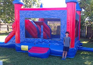 Bounce house with Double Slide – $149 Dry Only Bounce house with Double Slide