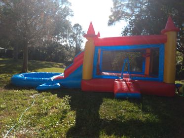 Bounce House w/ Double Slide