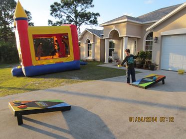 cornhole game