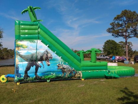 dinosaur bounce house