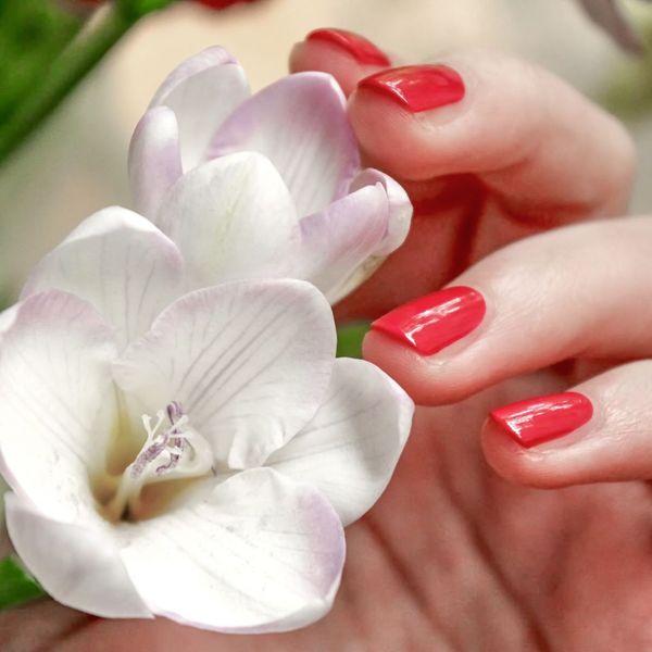 Gel Manicure.