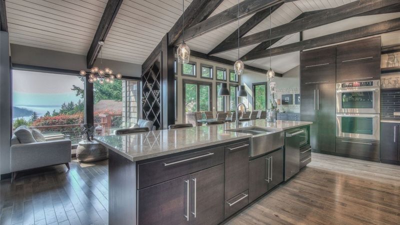 custom cabinetry in kitchen