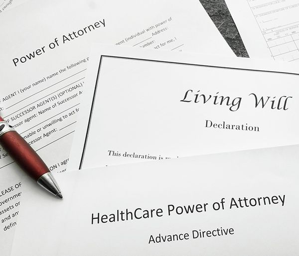 Image of estate planning documents