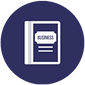 Icon of business paperwork