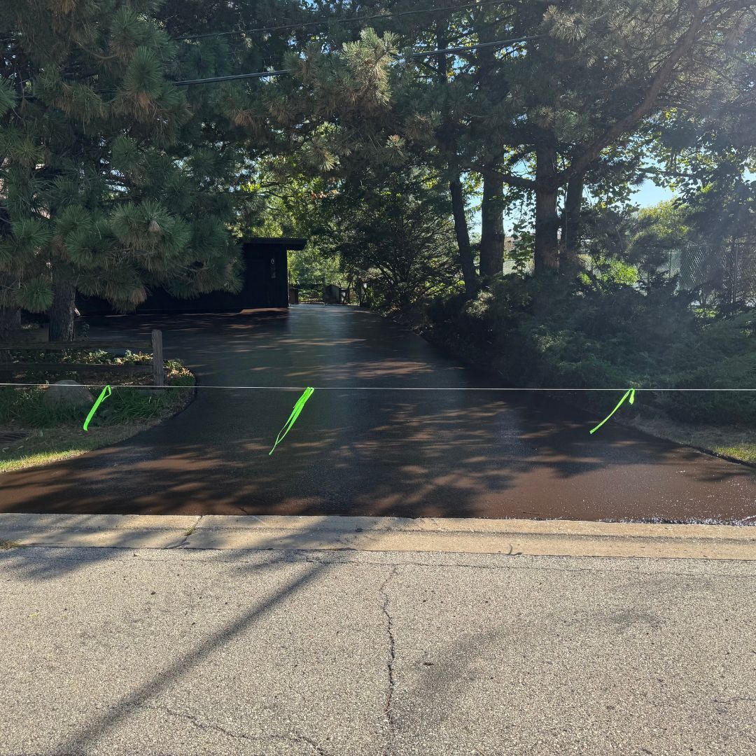 residential sealcoating project