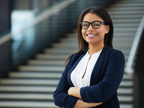Smiling business woman Smiling business woman