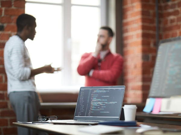 IT workers talking IT workers talking