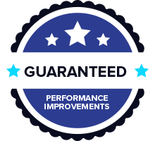 Guaranteed Performance Improvements Trust Badge Guaranteed Performance Improvements Trust Badge