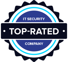 Top-Rated IT Security Company Trust Badge Top-Rated IT Security Company Trust Badge