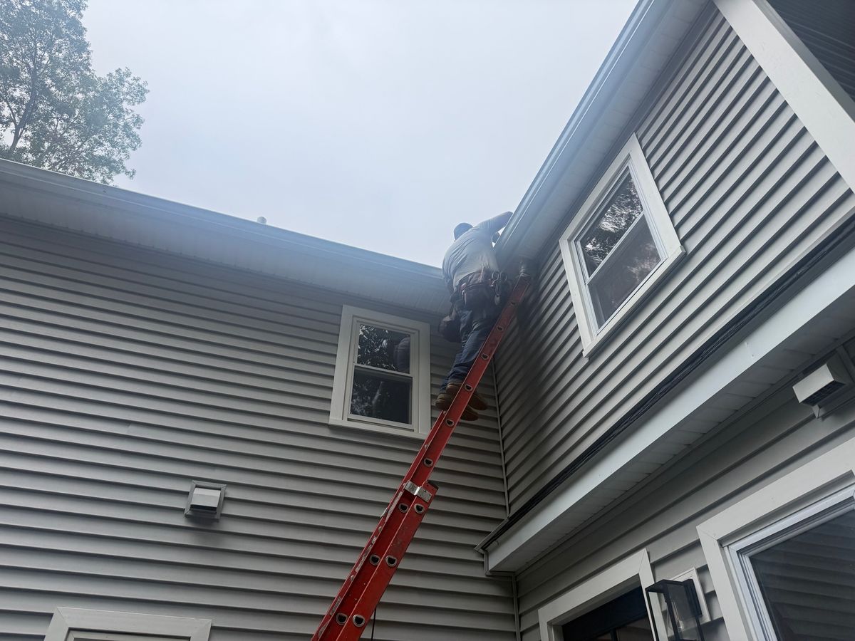 Seamless Gutter Installation Natarelli & Son Roofing and Gutters