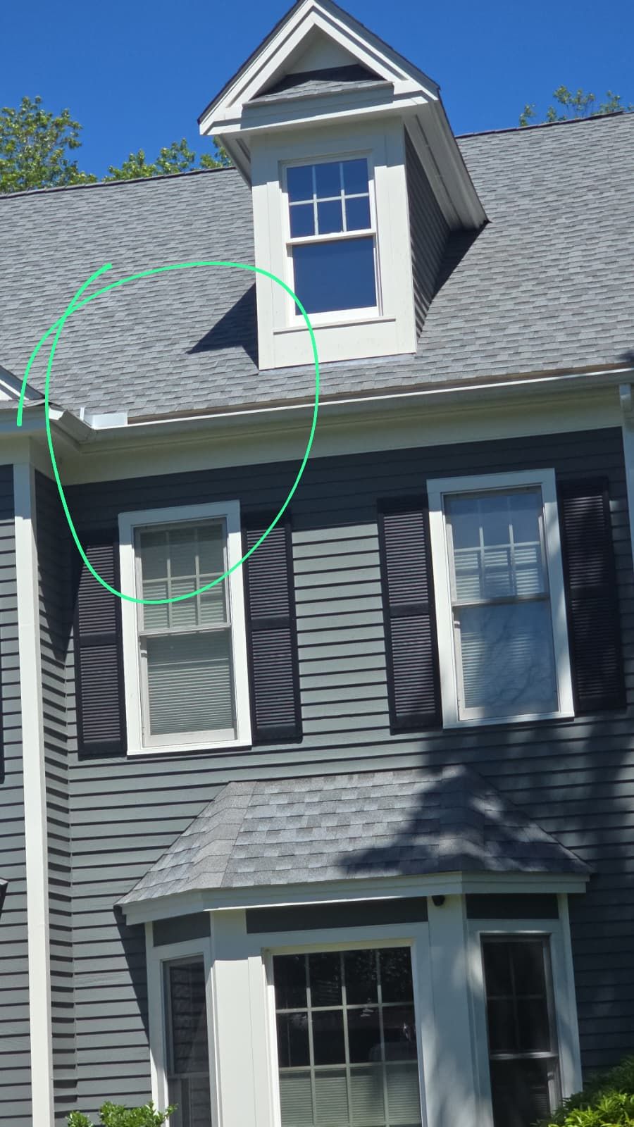 New seamless gutter installation on a home in Natick MA.