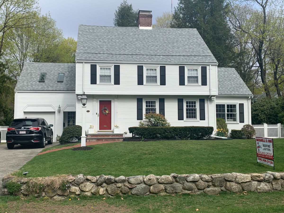 new architectural roof installation wellesley ma