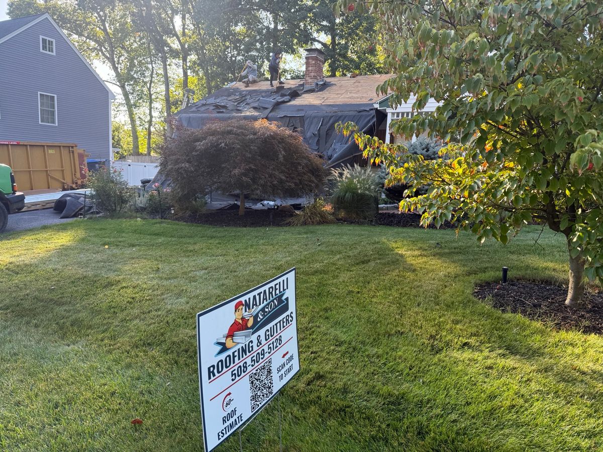 New Roof Installation in Natick MA