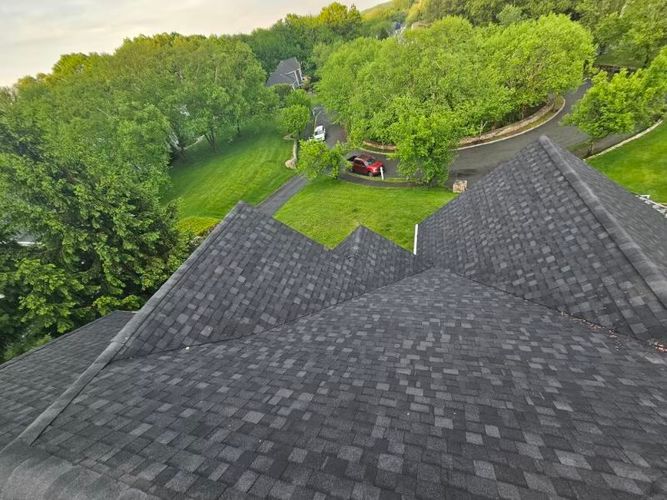 Architectural shingle roof replacement in Southborough MA