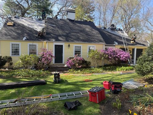 Architectural Shingle Roof Replacement - Wellesley MA