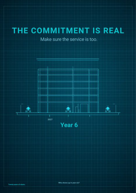 Robots as infrastructure illustration