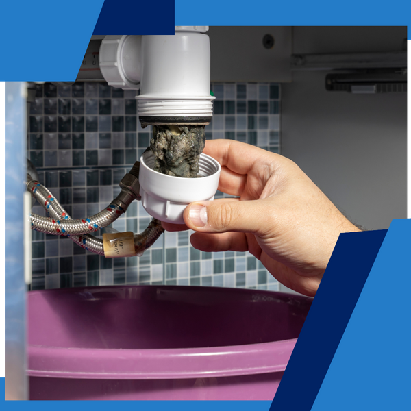 gunk in drain 