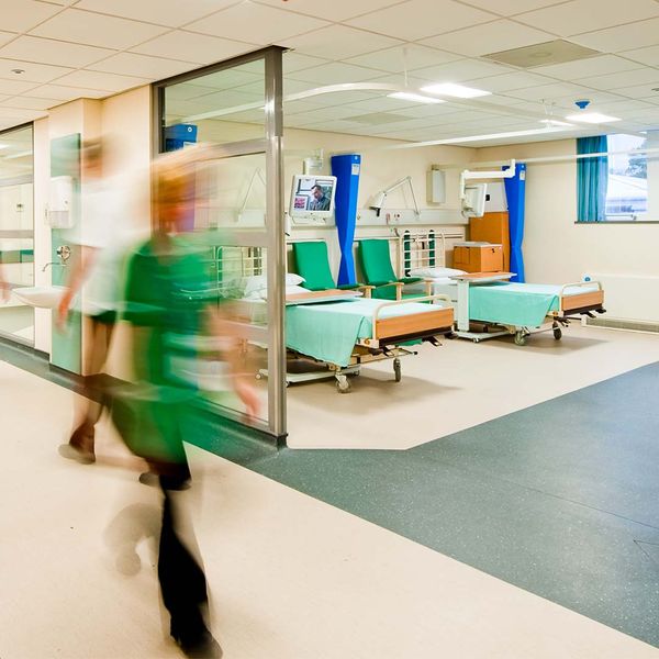 hospital corridor