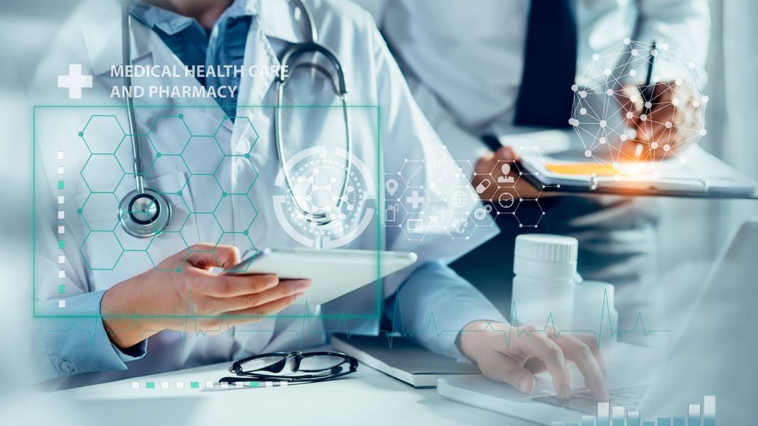 Medical technology graphic