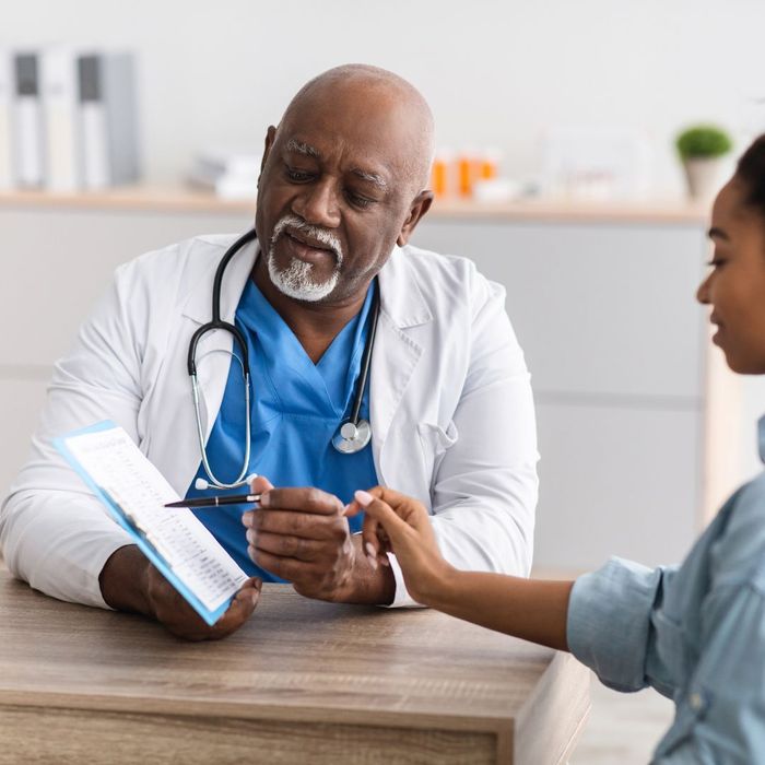 A doctor visit