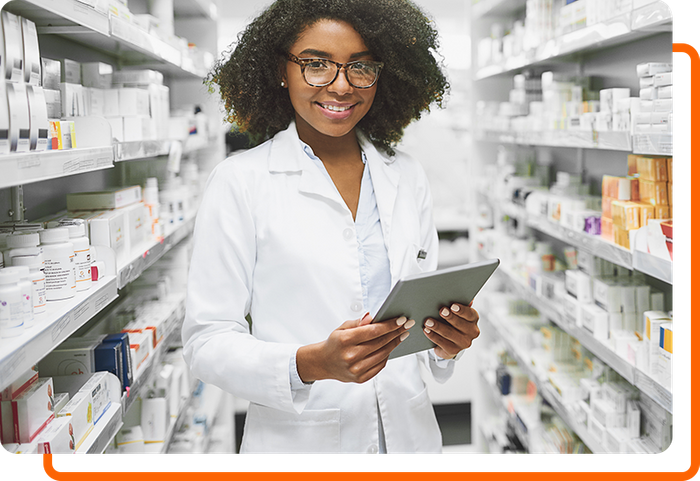 image of a pharmacist