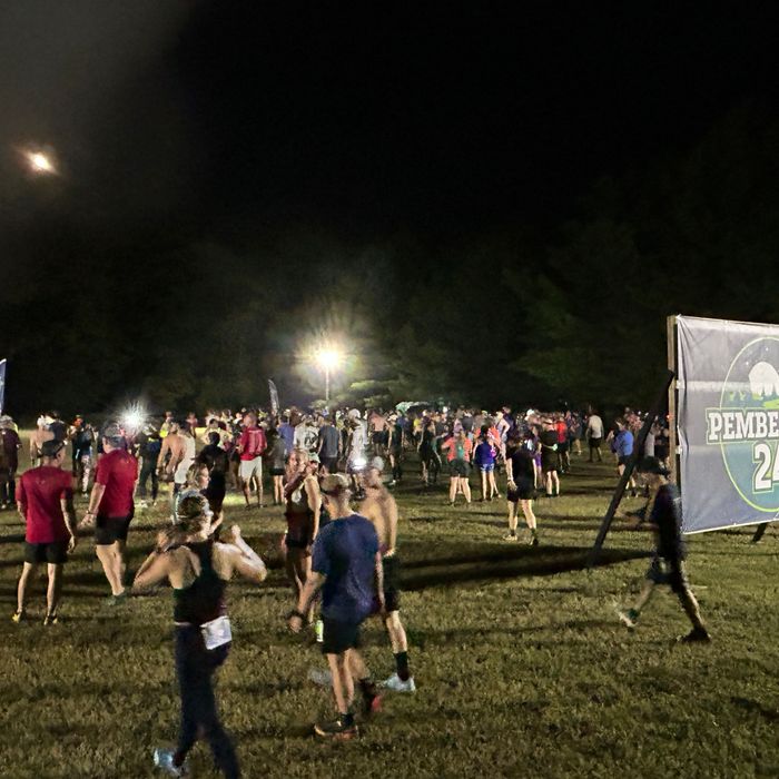 Runners at the Pemberton Run