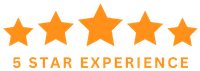 Five star experience icon