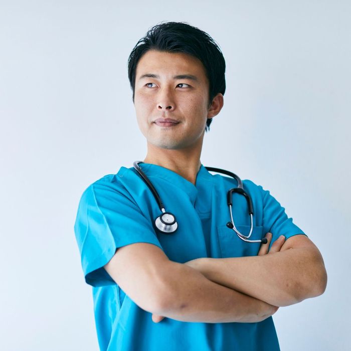 Proud nurse