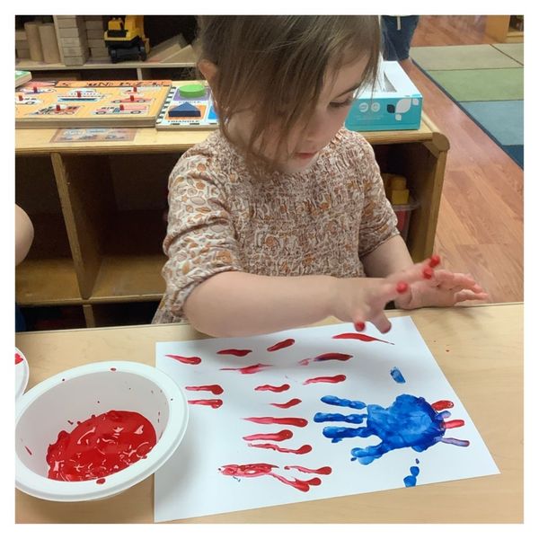 finger painting 