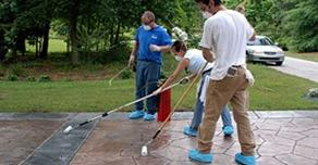 About our team Custom Concrete Coatings