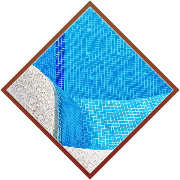 A swimming pool with new tile