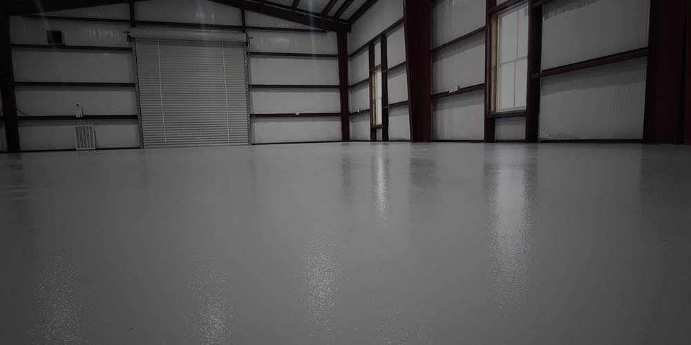 Photo of commercial epoxy work