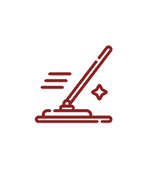 Cleaning floor icon