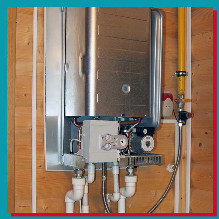 Propane water heater