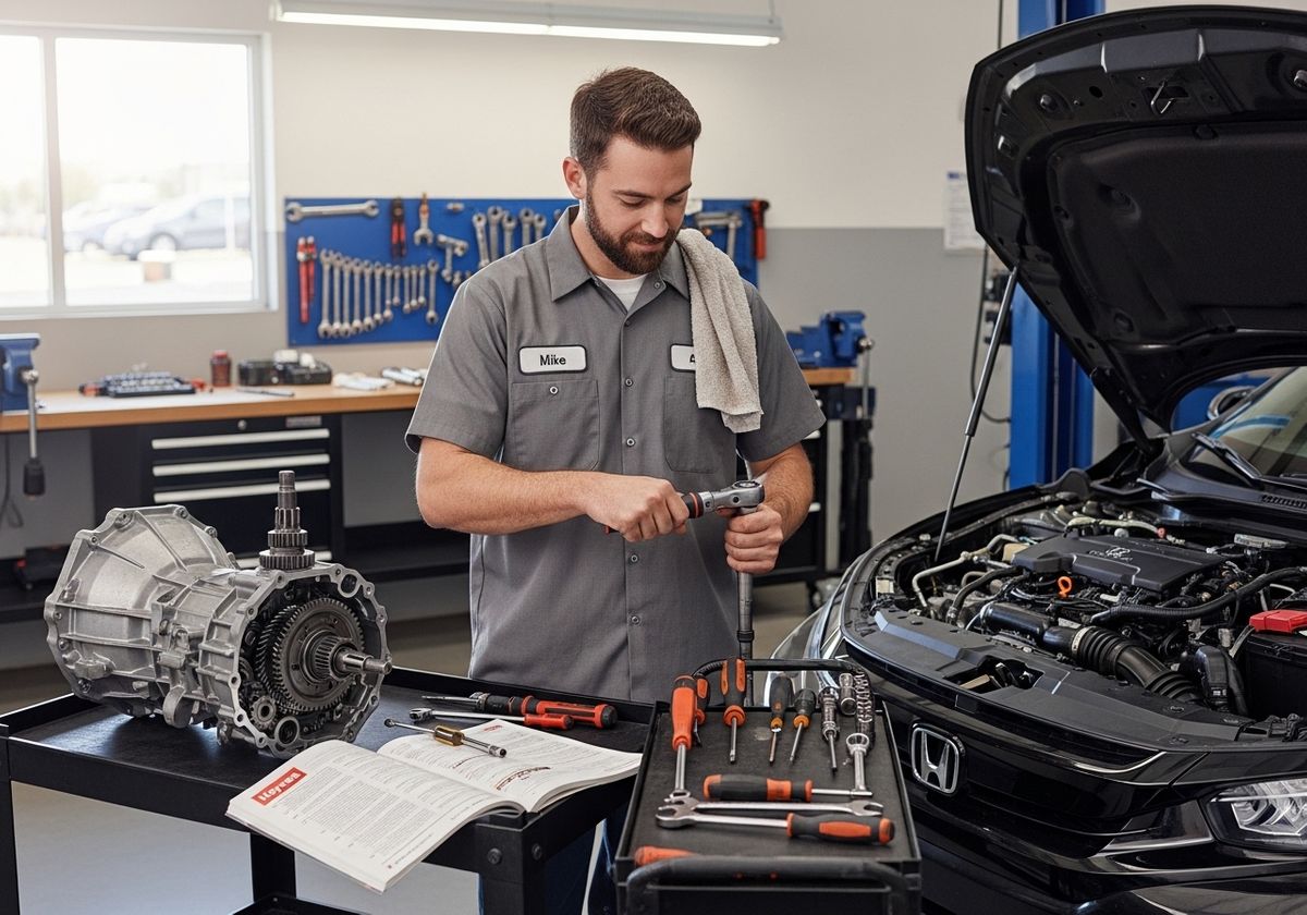 Car Mechanic at Work